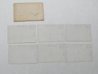 1000709■戦前 絵葉書■長野県 上高地の絶勝 国立公園 6枚 袋つき 河童橋 他