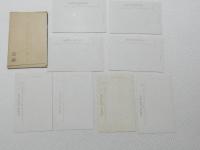 1000711■戦前 絵葉書■大分県 耶馬渓の彩 8枚 袋つき