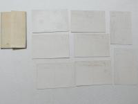 1000714■戦前 絵葉書■長野県 鎗ヶ岳  8枚 袋つき