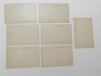 1000720■戦前 絵葉書■官幣大社香取神宮 桜の馬桜 楼門 御本殿 要石 舟場 鳥居 7枚