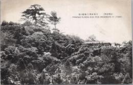 1000728■戦前 絵葉書■三重県　鳥羽名所 日和山頂上海超の松