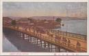 1000864■戦前 絵葉書■島根 松江 松江大橋