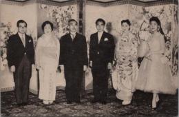 1001040■戦前 絵葉書■昭和天皇陛下 皇后陛下 皇太子殿下 美智子妃殿下 清宮 義宮