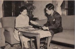 1001045■戦前 絵葉書■皇太子殿下 美智子妃殿下