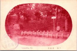 1001326■戦前 絵葉書■京都 宇治  扇之芝
