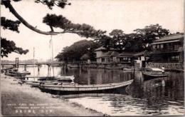 1001333■戦前 絵葉書■静岡 弁天島　北弁天風景