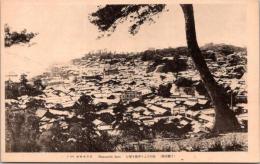 1001445■戦前 絵葉書■山口 紅石山より市街を望む　