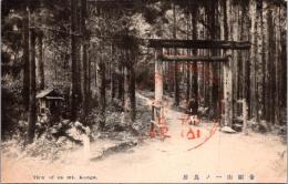 1001465■戦前 絵葉書■大阪 金剛山一ノ鳥居　