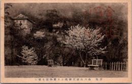 1001517■戦前 絵葉書■香川　讃岐　金刀比羅宮神苑より宝物館　