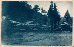 1001632■戦前 絵葉書■長野 木曽八景 徳音寺の晩鐘