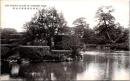1001688■戦前 絵葉書■香川 栗林公園南庭天女島