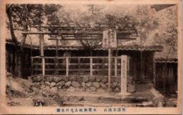 1001720■戦前 絵葉書■岐阜 美濃谷汲山 本尊温枚太夫の白藤