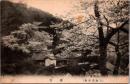 1001768■戦前 絵葉書■大和長谷寺 桜花