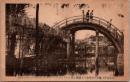 1001862■戦前 絵葉書■東京 亀戸天神 太鼓橋