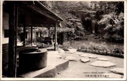 1001869■戦前 絵葉書■兼六園　名席夕顔亭