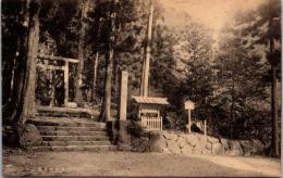 1001952■戦前 絵葉書■和歌山 飛瀧神社参道入口　