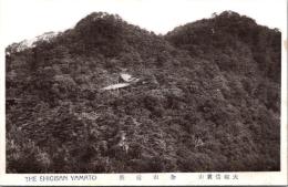 1002025■戦前 絵葉書■大和信貴山　全山遠景