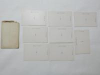 2000001●戦前　絵葉書●磯長御廟所絵葉書　叡福寺　8枚 袋つき