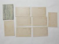 2000002●戦前　絵葉書●岡寺風景絵葉書 	8枚　袋つき
