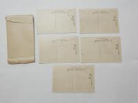 2000014●戦前　絵葉書●吉野神宮絵葉書 5枚 袋つき 袋破れあり