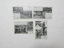 2000048●戦前　絵葉書●大阪 浜寺公園 潮湯竜宮温泉 旅館 新一力 4枚