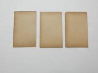 2000049●戦前　絵葉書●雷公 座頭　矢の根男 3枚 ヤケ 1枚上部角少破れ欠