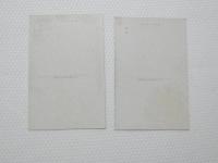 2000059●戦前　絵葉書●南法華寺　宝物 2枚　鳳凰+法華説相銅板