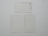 2000061●戦前　絵葉書●第十回文部省美術展覧会出品　3枚 田中頼璋氏 井田華秋氏 小室翠雲氏　