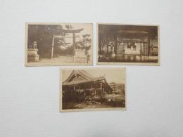 2000068●戦前　絵葉書●安芸厳島神社 3枚