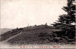 1002149■戦前 絵葉書■国立公園　大和大峯山　頂上お花畑