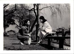10023■映画　スチール写真 ■1961　女家族　三益愛子　新珠三千代　久我美子　黛ひかる　　16.5cm×12cm　　　