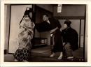 10053■映画　スチール写真 ■王将　三国連太郎　村田英雄　勝新太郎 16.5cm×11cm　