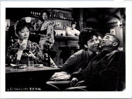 10070■映画　スチール写真 ■東京夜話　芥川比呂志・団令子　淡島千景　山崎努　16cm×12cm