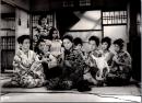 10083■映画　スチール写真 ■五番町夕霧楼　佐久間良子　田坂具隆　水上勉 15.5cm×11cm　1000