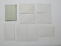 2000098●戦前　絵葉書●兼六園　8枚 袋つき 金沢城石川門 噴水 明治紀念橋 翠瀧 燈篭