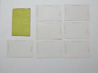 2000105●戦前　絵葉書●御霊屋絵葉書 7枚　袋つき　七代様御廟参道　七代様御拝殿 六代様 御唐門廊下　御霊屋外景 御拝殿　