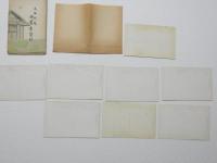 2000114●戦前　絵葉書●西芳寺 8枚　園内案内図つき 袋つき 袋やぶれ
