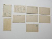 2000129●戦前　絵葉書●世界一大提灯 7枚+解説書　袋つき