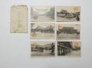 2000133●戦前　絵葉書●明治神宮絵葉書 6枚 袋つき 袋痛みあり