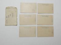 2000133●戦前　絵葉書●明治神宮絵葉書 6枚 袋つき 袋痛みあり