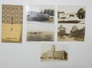 2000146●戦前　絵葉書●写真版 5枚 袋つき 名古屋城 名古屋港 熱田神宮 鶴舞公園 名古屋市庁 昭和12年 名古屋汎太平洋平和博覧会事務局