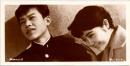 20077■映画　スチール写真 ■黒い指の男　高倉健　佐久間良子 20.5cm×10.5cm