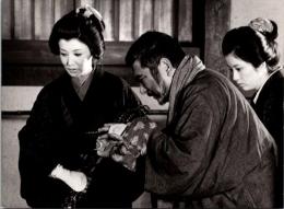 10136■東海テレビ　スチール写真 ■新座頭市物語 勝新太郎　十朱幸代　岡田英次　岸部シロー　横山リエ 16.5cm×12cm 裏面 解説つき