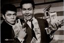 10179■映画　スチール写真 ■現代悪党仁義　宍戸錠・二谷英明・桂小金治・小沢昭一・山本陽子　15.5cm×11cm　