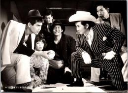 10240■映画　スチール写真 ■やくざ渡り鳥　悪党稼業　小林旭　宍戸錠　渡哲也　長谷川照子　松井康子　牧紀子　　15.5cm×11cm　