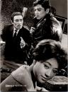 10277■映画　スチール写真 ■拳銃無頼帖　抜き射ちの竜　赤木圭一郎/浅丘ルリ子　15.5cm×11cm　ピン穴