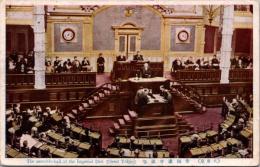 1002302■戦前 絵葉書■東京 帝国議会議場