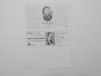 100450■チラシ■NADIJA　チラシ ナージャ・サレルノ＝ソネンバーグ ヴァイオリン・リサイタル