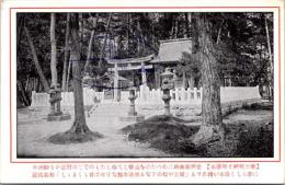 1002442■戦前 絵葉書■橋立明神と磯清水