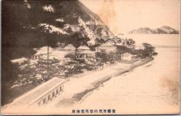 1002470■戦前 絵葉書■広島 安藝竹原的場花壇海岸　明治・大正期
